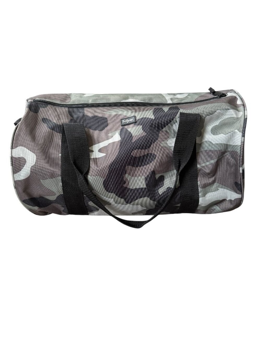 Thirty-one unisex green and black camouflage junior duffel bag double handle
